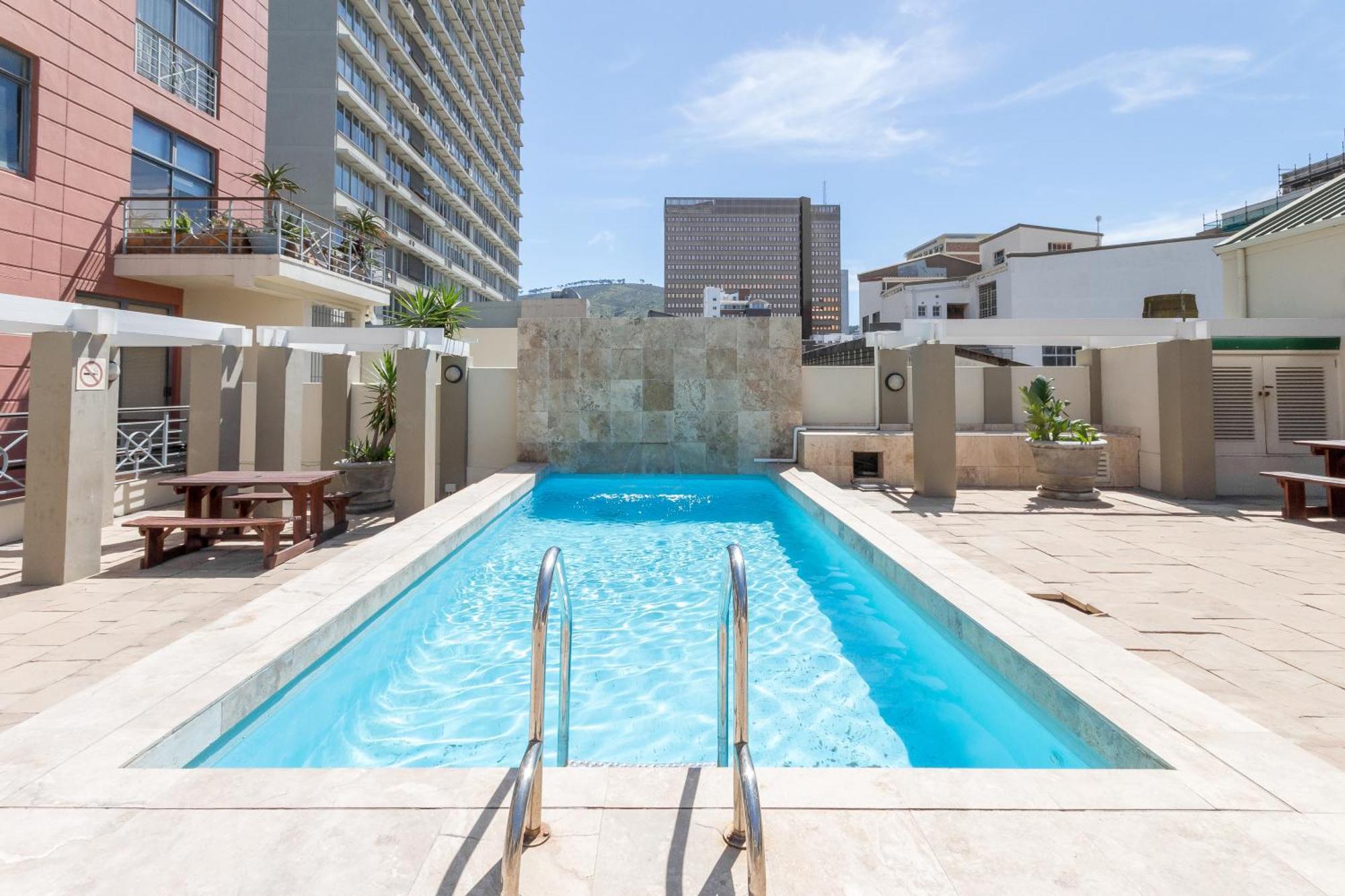 Ferienwohnung The Square 135- Studio With Free Parking, Pool & Gym Access Kapstadt Exterior foto